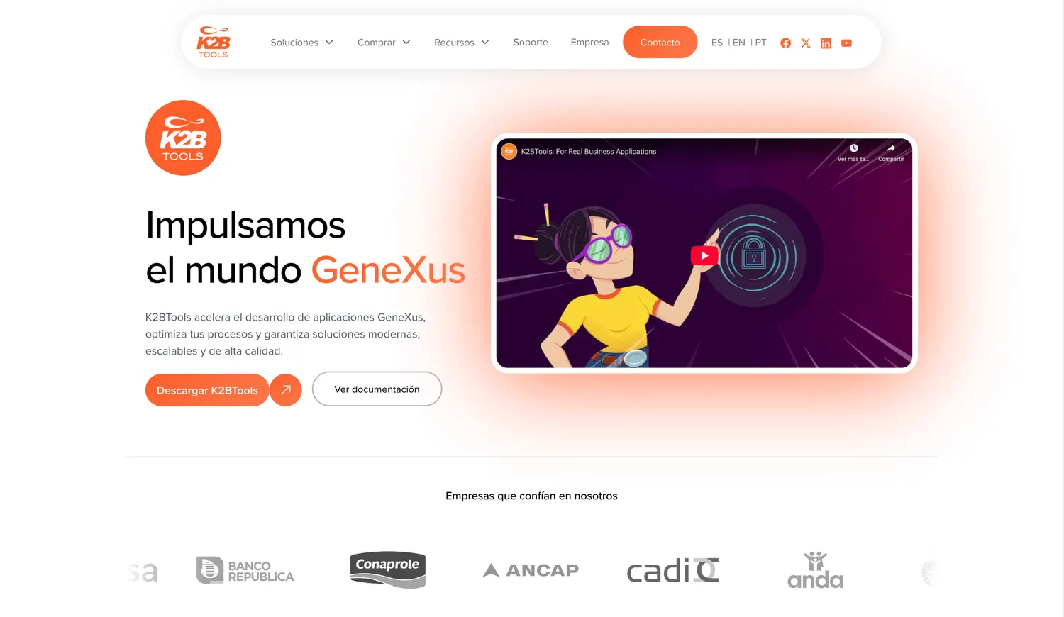 K2BTools: GeneXus developer tooling site